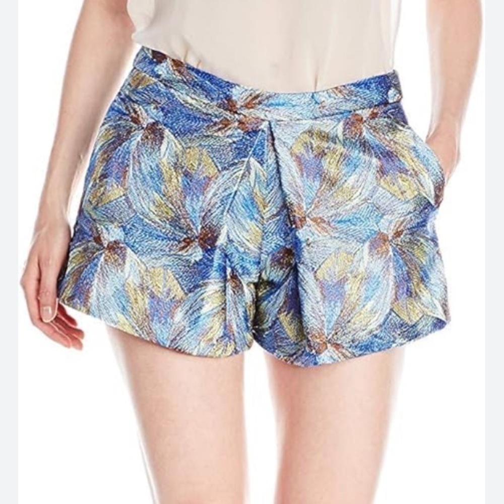Sam Edelman Multicolors Inverted Pleat Mini Skort